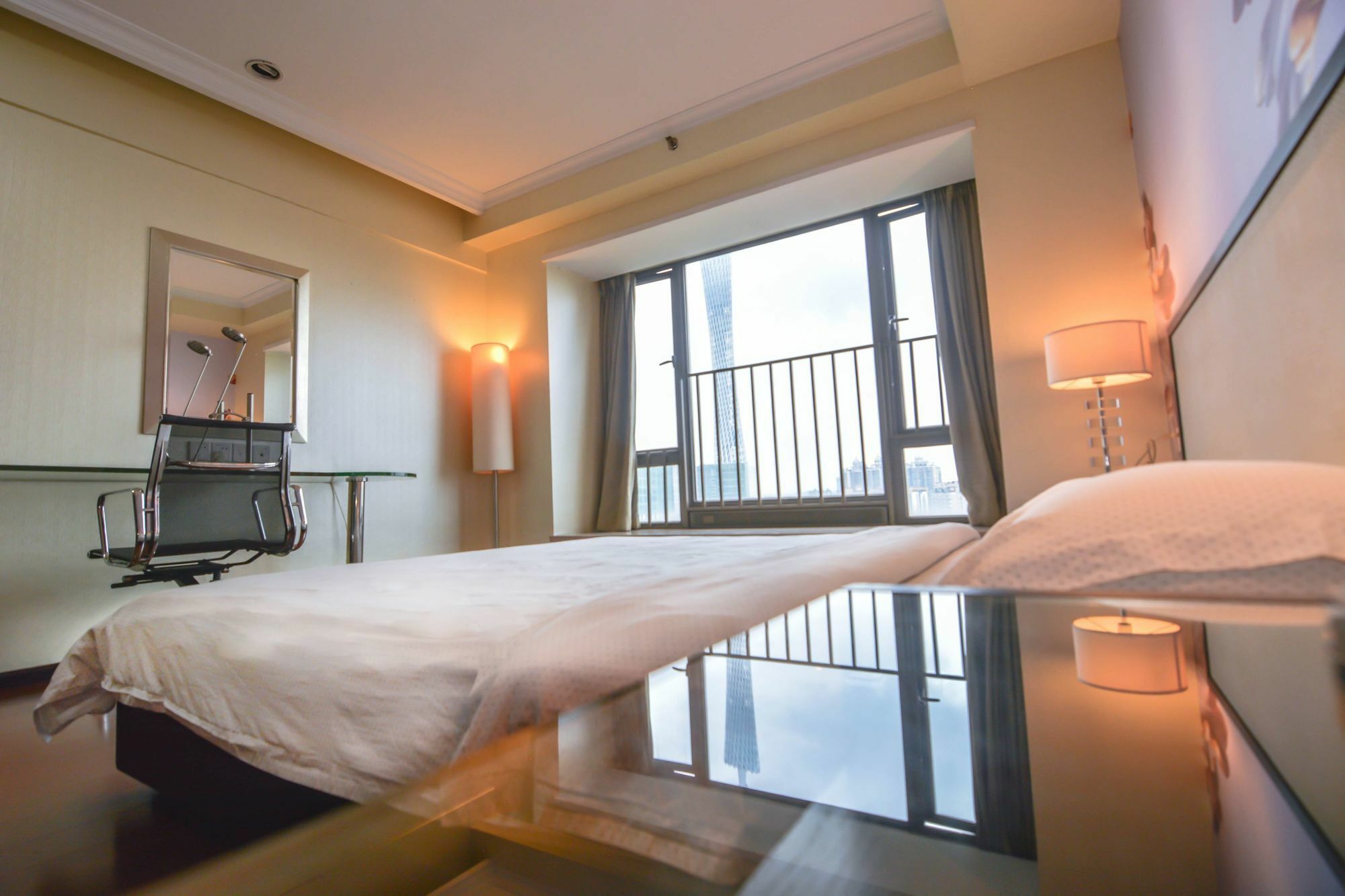 Yumi Apartment Zhujiangxinan Canton Tower Branch Eksteriør bilde