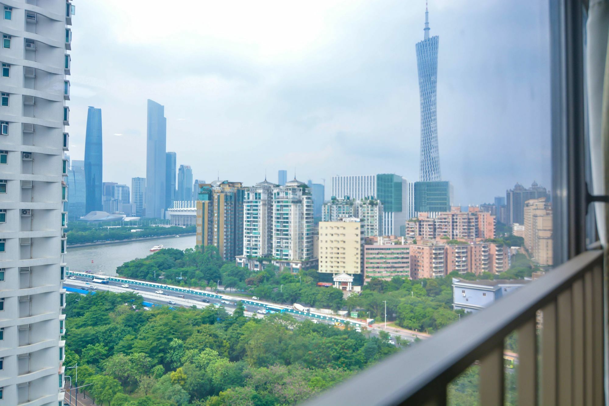 Yumi Apartment Zhujiangxinan Canton Tower Branch Eksteriør bilde